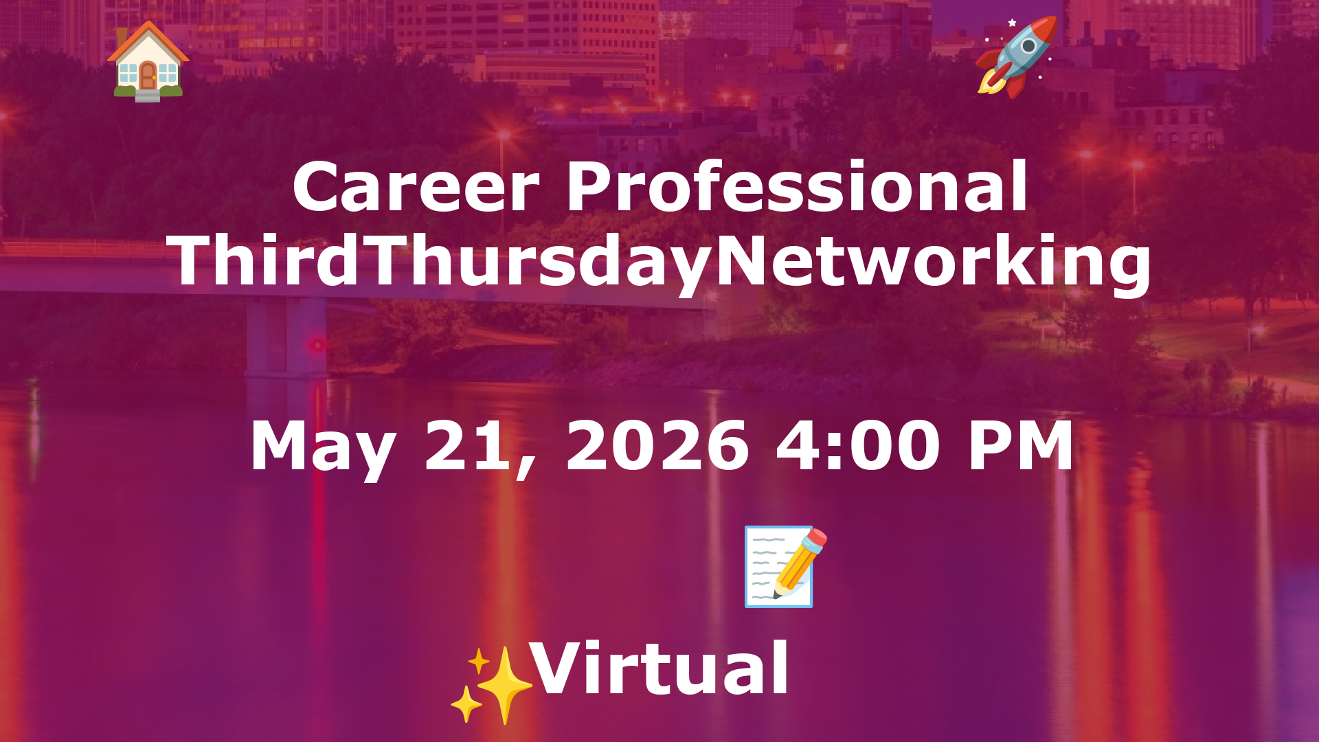 Career Professional ThirdThursdayNetworking  event image